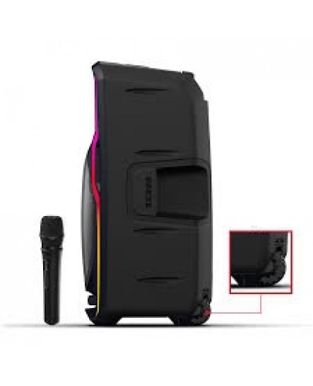 Haut-Parleur Bluetooth à Éclairage LED avec Support et Microphone Sans Fil ION ( TOTALPAEXTREMEXCA )