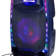 Syst&egrave;me de Haut-Parleurs Haute Puissance avec Lumi&egrave;res Edge-Glow et 2 Microphones ION ( TOTALPAULTIMATE )