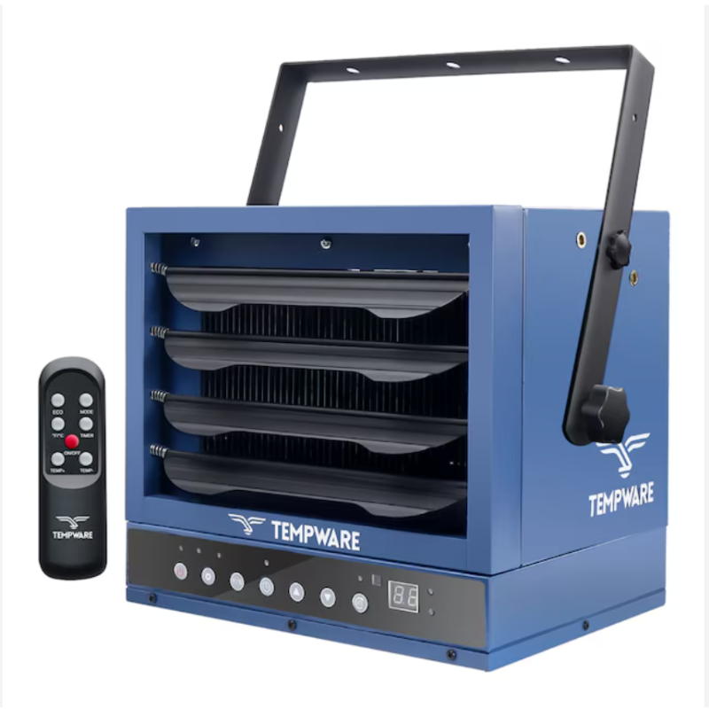 Radiateur de Garage &Eacute;lectrique avec Thermostat Int&eacute;gr&eacute; 5000 Watts *PRODUIT NEUF* TEMPWARE ( TW5000ER )