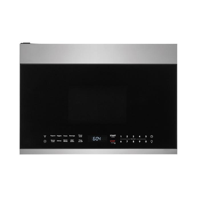 Four &agrave; micro-ondes &agrave; hotte int&eacute;gr&eacute;e de 1,4 pi&sup3; Noir & Acier Inoxydable Frigidaire ( UMV1422US )
