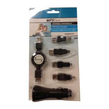 Chargeur USB 2.0 allume-cigare ( USBDCKIT  )