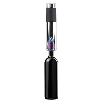 Ouvre-Bouteille Rechargeable avec Socle Argent&eacute; *PRODUIT NEUF* Vinturi ( V9046 )