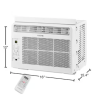 Climatiseur de fen&ecirc;tre de 5 000 BTU Blanc Vissani ( VAW05R1AWT )