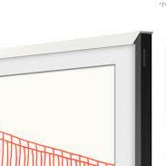Cadre Personnalisable pour le T&eacute;l&eacute;viseur The Frame 43" Blanc Moderne Samsung ( VG-SCFA43WTBZA )