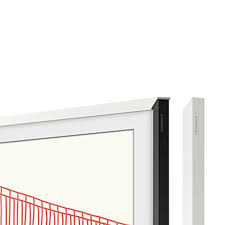 Cadre Personnalisable pour le T&eacute;l&eacute;viseur The Frame 65" Blanc Moderne Samsung ( VG-SCFA65WTBZA )