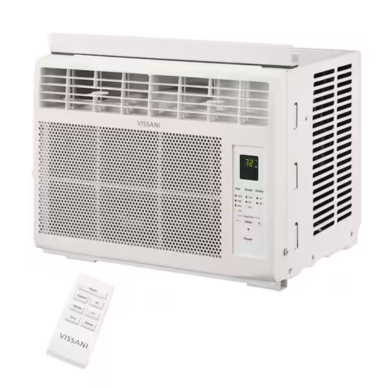 Climatiseur de Fen&ecirc;tre de 6 000 BTU Blanc Vissani ( VWCS06BWT )