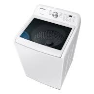 Laveuse &agrave; Chargement Vertical de 5 pi&sup3; Blanche Samsung ( WA44A3205AW )