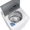 Laveuse &agrave; Chargement par le Haut de 5,2 pi&sup3; Blanche Samsung ( WA46CG3505AW )