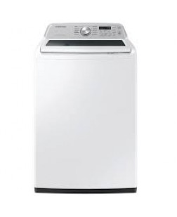 Laveuse &agrave; Chargement par le Haut de 5,2 pi&sup3; Blanche Samsung ( WA46CG3505AW )