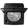 Laveuse Vertical S&eacute;rie 5500 De 6.0 Pi&sup3; avec SuperSpeed En Acier Inoxydable Noir Samsung ( WA52DG5500AVUS )