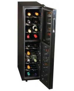 Refroidisseur à vin Thermoélectrique / 2 Zones à capacité de 18 bouteilles Koolatron ( WC18-MG )