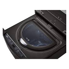 Socle / Laveuse-pi&eacute;destal Sidekick 27" en Acier inoxydable Noir *PRODUIT NEUF* LG ( WD100CK )