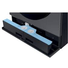 COMBO Laveuse et S&eacute;cheuse Tout-en-Un de 6,1 Pi&sup3; avec Pompe &agrave; Chaleur sans &Eacute;vacuation en Acier Inoxydable Noir Bespoke Samsung ( WD53DBA900HZA )