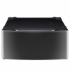 Socle / Pi&eacute;destal de 27" pour Laveuse ou S&eacute;cheuse en acier inoxydable noir LG ( WDP4K )