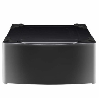 Socle / Pi&eacute;destal de 27" pour Laveuse ou S&eacute;cheuse en acier inoxydable noir LG ( WDP4K )