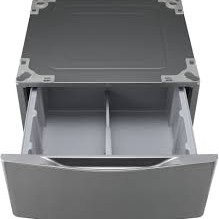 Socle / Pi&eacute;destal de 27" pour laveuse ou s&eacute;cheuse graphite LG ( WDP4V )