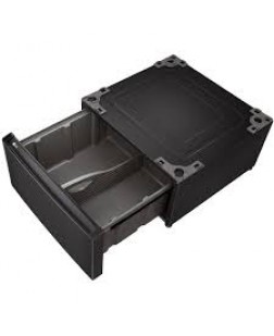 Socle / Pi&eacute;destal de 27" pour Laveuse ou S&eacute;cheuse Acier Noir LG ( WDP6B )