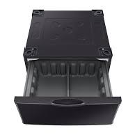 Pi&eacute;destal pour laveuse/s&eacute;cheuse de 27'' en Acier Inoxydable Noir Samsung ( WE402NV )