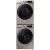 Ensemble Laveuse &Agrave; Chargement Frontal De 5.2 Pi&sup3; + S&eacute;cheuse &Eacute;lectrique &Agrave; Vapeur Sanitize+ Frontal De 7.5 Pi&sup3; Champagne *PRODUIT NEUF* Samsung ( WF45R6100AC / DVE45T6100C )
