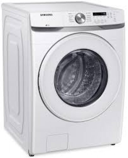 Laveuse à chargement frontal haute efficacité de 5,2 pi³ Blanche de Samsung ( WF45T6000AW )