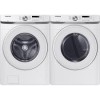 Ensemble Laveuse &Agrave; Chargement Frontal De 5.2 Pi&sup3; *PRODUIT NEUF* + S&eacute;cheuse Frontal De 7.4 Pi&sup3; Blanc Samsung ( WF45T6000AW / DVE45T6000W )