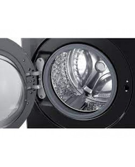 Laveuse à Chargement Frontale à Vapeur HE de 5,3 pi³ Noir Bespoke Samsung ( WF46BB6700AVUS )