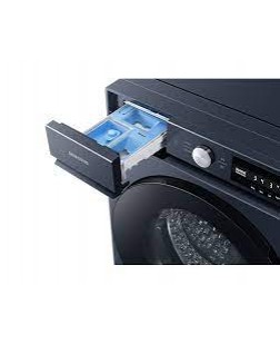Laveuse à Chargement Frontale à Vapeur HE de 5,3 pi³ Noir Bespoke Samsung ( WF46BB6700AVUS )