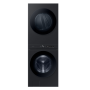 Centre de Buanderie Superpos&eacute; Laveuse de 5,3 pi&sup3; /  S&eacute;cheuse de 7,6pi&sup3; Acier Inoxydable Noir Samsung ( WF46DBH100AVA )