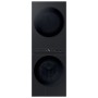 Centre de Buanderie Superpos&eacute; Laveuse de 5,3 pi&sup3; /  S&eacute;cheuse de 7,6pi&sup3; Acier Inoxydable Noir Samsung ( WF46DBH500AV )