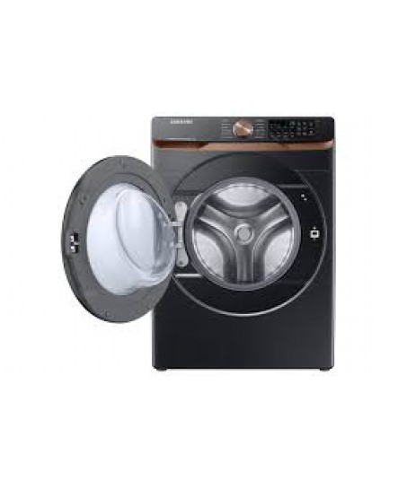 Laveuse à Vapeur à Chargement Frontal de 5,8 pi³ Acier Inoxydable Noir Samsung ( WF50BG8300AVUS )