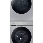 Ensemble Laveuse &Agrave; Chargement Frontal De 6.1 Pi&sup3; + S&eacute;cheuse &Eacute;lectrique &Agrave; La Vapeur De 7.6 Pi&sup3; Acier Inoxydable Bespoke Samsung ( WF53BB8700ATUS / DVE53BB8700TAC )