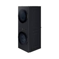 Buanderie Superpos&eacute;e Laveuse 5.3 pI&sup3; / S&eacute;cheuse &Eacute;lectrique 7.6 pI&sup3; / 27" Wi-Fi Noir Bespoke Samsung ( WH46DBH100EVAC )
