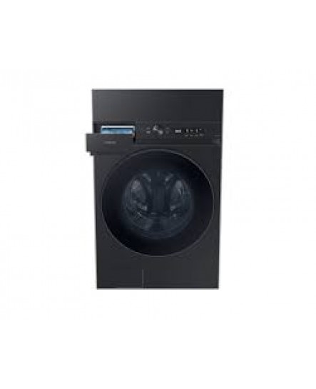 Buanderie Superposée Laveuse 5.3 pI³ / Sécheuse Électrique 7.6 pI³ / 27" Wi-Fi Noir Bespoke Samsung ( WH46DBH100EVAC )