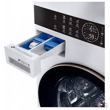 Duo Laveuse &Eacute;lectrique de 5,2 pi&sup3; et S&eacute;cheuse de 7,4 pi&sup3; WashTower Blanche de LG ( WKE100HWA )