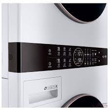 Duo Laveuse &Eacute;lectrique de 5,2 pi&sup3; et S&eacute;cheuse de 7,4 pi&sup3; WashTower Blanche de LG ( WKE100HWA )