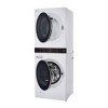 Duo Laveuse &agrave; Chargement Frontal de 2,8 pi&sup3; et S&eacute;cheuse &agrave; Thermopompe de 4,2 pi&sup3; WashTower Blanc LG ( WKHC152HWA )