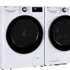 Ensemble Compacte Laveuse De 2.6 Pi&sup3; + S&eacute;cheuse &Eacute;lectrique &agrave; Technologie &agrave; Double Onduleur HeatPump De 4.2 Pi&sup3; Frontal Blanche LG ( WM1455HWA / DLHC1455W )