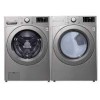 Ensemble Laveuse &Agrave; Chargement Frontal De 5.2 Pi&sup3; + S&eacute;cheuse &Eacute;lectrique De 7.4 Pi&sup3; Acier Inoxydable LG ( WM3400CV / DLE3400V )