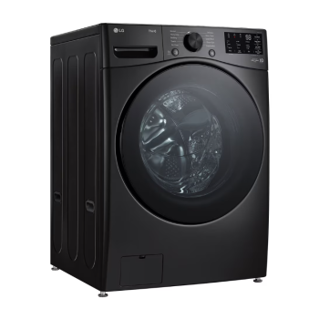 Laveuse &agrave; Chargement Frontale Intelligente de 5.2 pi&sup3; Noire Minuit avec IA LG ( WM3580CX )