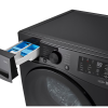 Laveuse &agrave; Chargement Frontale Intelligente de 5.2 pi&sup3; Noire Minuit avec IA LG ( WM3580CX )