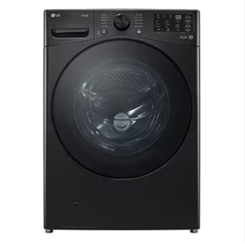 Laveuse &agrave; Chargement Frontale Intelligente de 5.2 pi&sup3; Noire Minuit avec IA LG ( WM3580CX )