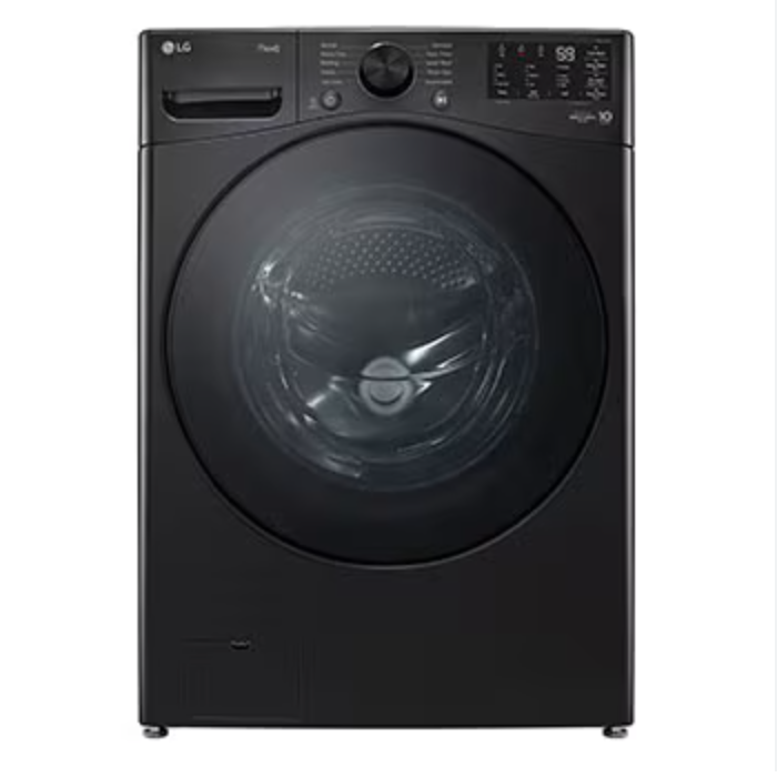 Laveuse &agrave; Chargement Frontale Intelligente de 5.2 pi&sup3; Noire Minuit avec IA LG ( WM3580CX )