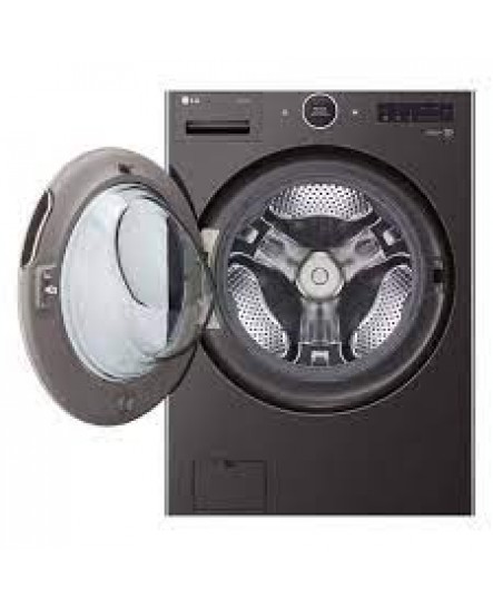 Laveuse à Vapeur HE à Chargement Frontal de 5,8 pi³ en Acier Noir de LG ( WM6700HBA )