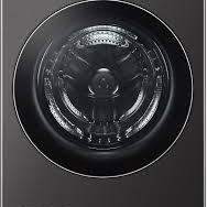 COMBO Laveuse et S&eacute;cheuse Tout-en-Un Smart &agrave; Chargement Frontal de 5,0 Pi&sup3; TurboWash360 WiFi en Acier Inoxydable Noir *PRODUIT NEUF* LG ( WM6998HBA )