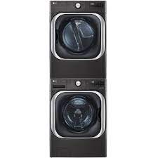 Ensemble Laveuse 6.0 Pi&sup3; Smart Et S&eacute;cheuse &Eacute;lectrique &Agrave; Vapeur Smart De 9.0 Pi&sup3; &Agrave; Chargement Frontal En Acier Inoxydable Noir LG ( WM8900HBA / DLEX8900B )