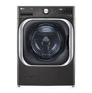 Laveuse de 6 pi³ à Chargement Frontal Smart en Acier Inoxydable Noir LG ( WM8900HBA )