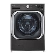Laveuse de 6 pi³ à Chargement Frontal Smart en Acier Inoxydable Noir LG ( WM8900HBA )