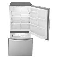 R&eacute;frig&eacute;rateur de 21.9" avec Cong&eacute;lateur dans le Bas en Acier Inoxydable *PRODUIT NEUF* Whirlpool ( WRB322DMBM )