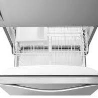 R&eacute;frig&eacute;rateur de 21.9" avec Cong&eacute;lateur dans le Bas en Acier Inoxydable *PRODUIT NEUF* Whirlpool ( WRB322DMBM )