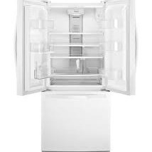 R&eacute;frig&eacute;rateur de 30" / 20 pi&sup3; &agrave; Portes Fran&ccedil;aises en Acier Inoxydable *PRODUIT NEUF* Whirlpool ( WRF560SFHZ )